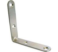 Equerre chaise 60x60mm épaisseur 2mm zingué blanc - - J505116