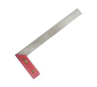 Équerre combinée 200 mm 300 mm 400 mm Charpentier 45/90 degrés avec bulle pour le travail du bois Carré en aluminium avec règle de mesure multi-angles