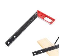 Équerre combinée universelle - Règle de mesure multi-angle - Outil de mesure d'angle | Règle de mesure d'angle de haute qualité pour marquer, mesurer, tracer et dessiner