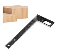 Équerre combinée universelle - Règle de mesure multi-angle - Outil de mesure d'angle | Règle de mesure d'angle de haute qualité pour marquer, mesurer, tracer et dessiner
