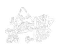 Équerre D’angle en Acrylique Transparente, 4 Sets pour Plaques 3 Mm