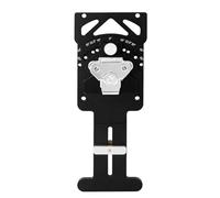 Équerre d'angle en aluminium durable pour rail de coupe offrant une installation facile, utilisation polyvalente dans un cadre professionnel, équerre réglable