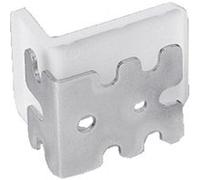 Hettich Équerre d'assemblage 24832 90° acier zingué L.42 mm sans capuchon