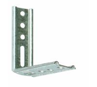 Équerre d'assemblage nervurée à pan droit - 65 x 140 mm - 50 pièces TORBEL