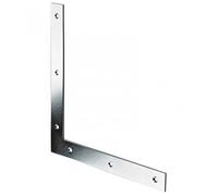 Équerre d'assemblage plate en acier zingué HETTICH - L.190 mm