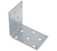 Equerre d'assemblage simple - L : 60 mm - 40 x 60 x 2 mm - 12 trous D5