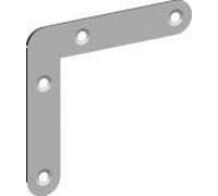 Équerre de cadre plate 3032 MONIN - Zinguée - Bout rond - 50x50x10 mm - 514650