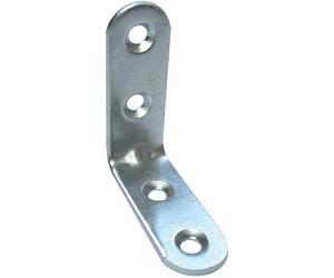 Equerre de chaise bout rond - 60 x 60 mm - Lot de 4 - PVM