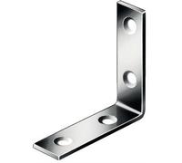 Equerre de chaise galvanisée 40x40x15x2 mm 1 pce