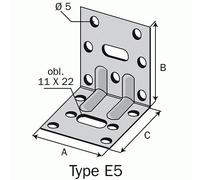 Équerre de charpente renforcée - 50 pièces - ABR105 SIMPSON Strong-Tie