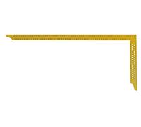 Équerre de charpentier hedue ZY 800 mm avec échelle en mm type A et trous de traçage (emballage individuel)