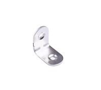 éQuerre De Coin 5pcs Stainlesss Steel L-shaped Corner Code 90 Degree Right Angle Bracket Furniture Stable Connector Accessories 20-50mm pour Renforcements(25x25x16MM 5pcs)