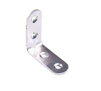 éQuerre De Coin 5pcs Stainlesss Steel L-shaped Corner Code 90 Degree Right Angle Bracket Furniture Stable Connector Accessories 20-50mm pour Renforcements(40x40x17MM 5pcs)