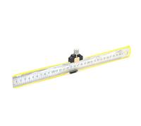 Équerre de combinaison réglable en acier, bloc de positionnement 45 à 90 degrés, jauges de marquage pour précision travail du bois