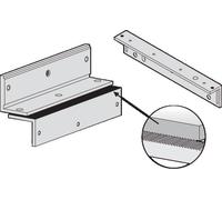 Equerre de fixation L+Z EFF EFF pour vantail 300 kg - LZ300