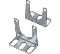 Equerre de fixation pour 19 bâtis de prises, set de 2 pièces Fabricant : Bachmann (691702)