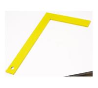 Equerre de maçon NESPOLI - Outil de mesure - Acier - Angle et niveau - 90 °