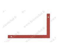 Equerre de maçon - OUTIFRANCE - Réf 1168 - Angle de mesure 90° - Acier laqué
