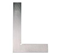 Équerre de mécanicien simple 90° DIN875/2 en acier au carbone poli sans butée 300x200 mm Limit WHP2-300X200