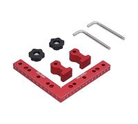Équerre de Menuiserie 90°, Règle de Positionnement, Bloc Fixe CNC, 160 x 160 mm - Aluminium Résistant, Assemblage Précis, Idéal pour Travail du Bois