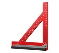 Équerre de Menuiserie,Règle de Fixation d'Angle Droit pour Charpentier | Instrument de Mesure Angulaire - pour Construction Machiniste Dessin Architecture Ingénierie Travail des Métaux