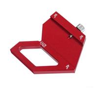 Équerre de Menuisier avec Règle Centrale et pour bloc Guide - Outil de Mesure Précis 300mm en Acier pour Travaux du Bois et DIY(positioning block)