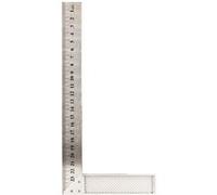 Equerre de menuisier en métal - Double graduation - Cogex