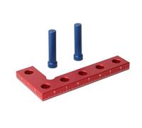 Équerre de mesure de menuiserie - Règle de traçage à 90 degrés pour le travail du bois, outil de marquage de précision, jauge en d'aluminium résistant aux couleurs | Outil en bois portable