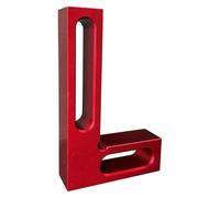Équerre de positionnement à 90 degrés, outil de charpentier | Outil de menuisier portable pour le travail du bois, carré de positionnement à 90 degrés, aluminium, petit carré de poche