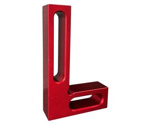 Équerre de positionnement à 90 degrés, outil de charpentier | Outil de menuisier portable pour le travail du bois, carré de positionnement à 90 degrés, aluminium, petit carré de poche