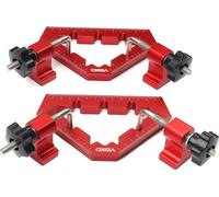 Équerre de positionnement pour le travail du bois, angle de 45 et 90 degrés, serrage maximal de 60 mm, alliage d'aluminium durable