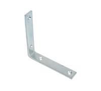 Equerre de renfort 100mm zingué blanc - - J505290