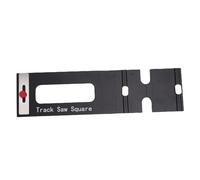 Équerre de scie à rail, guide de plaque de position à angle droit en alliage d'aluminium pour rail de scie circulaire, idéal pour les charpentiers professionnels et les amateurs