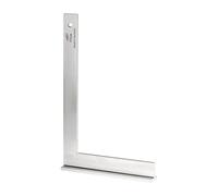 Equerre de serrurier avec butée 250x160mm Galva HP