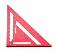 Équerre de travail du bois, équerre de vitesse | Carré de en aluminium triangulaire - Jauge de marquage portable, outils de charpentier multifonctionnels pour la menuiserie, les designers
