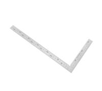 Équerre D'encadrement en Acier Inoxydable Marquages Clairs | Conception Ergonomique, Base Large Stable, Mesures Métriques et Impériales, pour Menuiserie et Construction