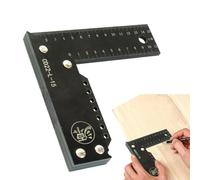 Équerre d'encadrement | Outils de menuiserie Règle carrée en L, règle en métal, outil carré pour les amateurs d'artisanat, les entrepreneurs, les menuisiers professionnels