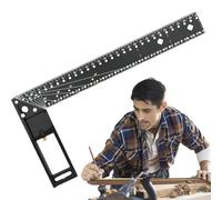 Équerre d'encadrement | Règle de cadre à combinaison précise | Équerre d'angle pour architectes, ingénieurs, écoles, travail, maison, bureau, marquage, mesure, dessin, toiture