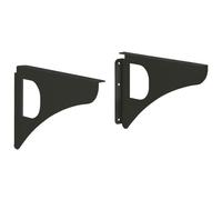 Équerre design - DECAYEUX - Gris - Acier - 2 mm d'épaisseur - Lot de 2