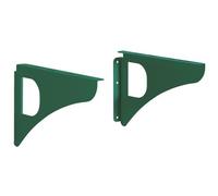 Équerre Design pour fixation murale de boîtes aux lettres - blanc DECAYEUX