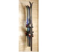 Équerre double gainée - MOTTEZ - F114G - Longueur 400mm - Charge 50kg - Tube Ø20mm x 2