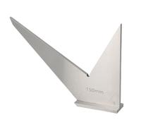 Equerre double onglet à chapeau acier 150 mm WILMART 137203