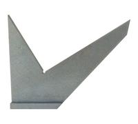 Équerre double onglet - Hauteur 110 mm, Base 60 mm, Grande branche 125 mm