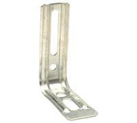 Equerre nervurée droite galvanisé 85x70x30mm - SIMPSON - END85/1.5 Noir G
