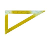 ÉQUERRE ECOLE PLASTIQUE JAUNE 50CM - ULMANN