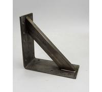 Equerre en acier inoxydable 200x200x90mm renforcée Poids lourd Support mural Console de rail