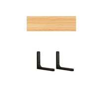 équerre en Bois en Forme de L for cloison d'étagère