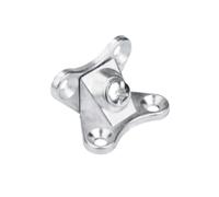 Equerre en L, Code d'angle papillon en alliage de Zinc, 20 pièces, support métallique à Angle droit, attelle d'angle