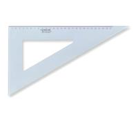 Équerre en plexiglas - Staedtler - 567 31-60 - 32 cm - 60°/30° - Bleu transparent