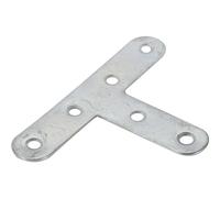 Équerre en T plate 80x40mm acier zingué - JARDINIER MASSARD - J505152 Noir G